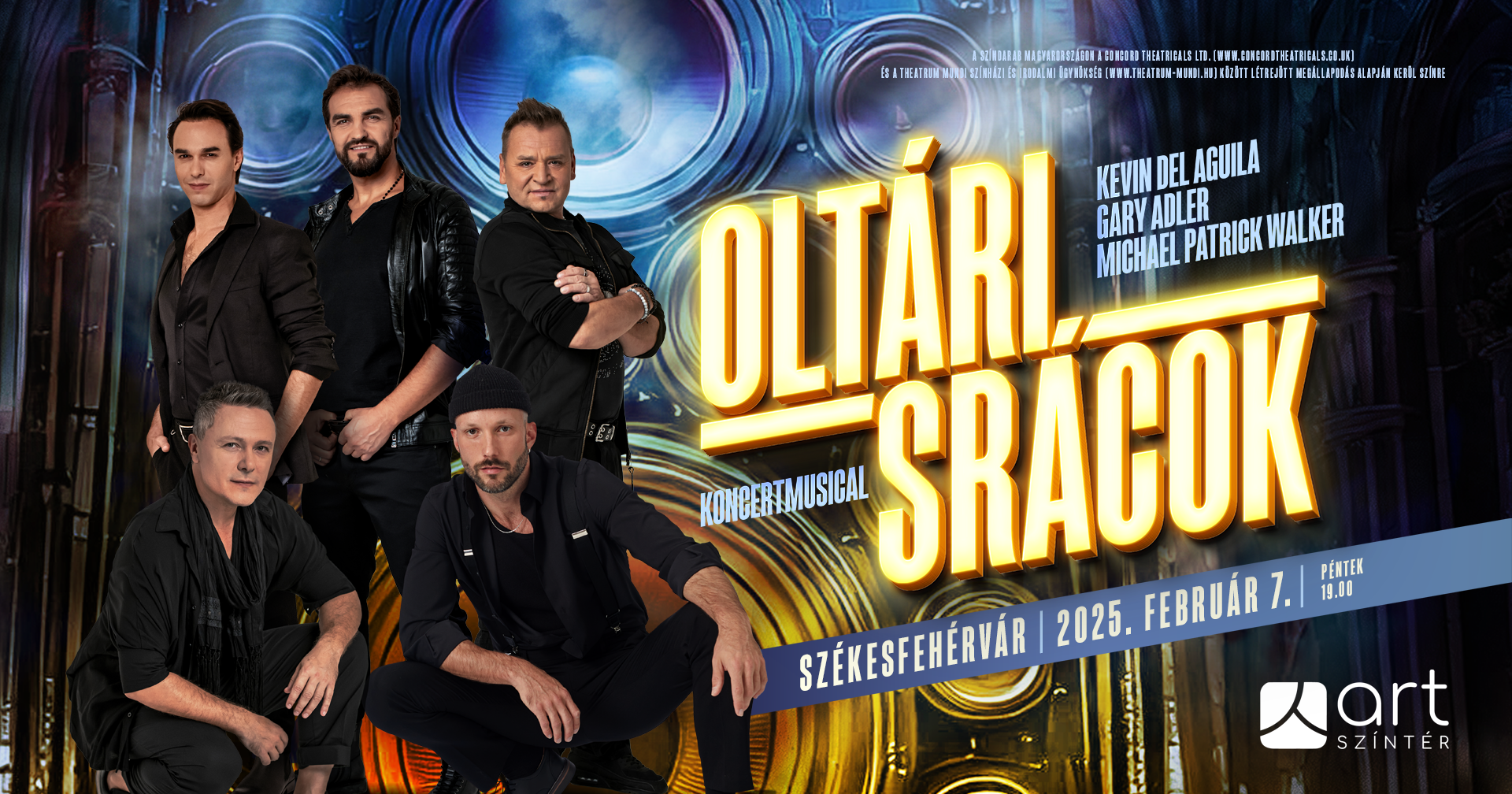 Oltári srácok - fergeteges koncertmusical